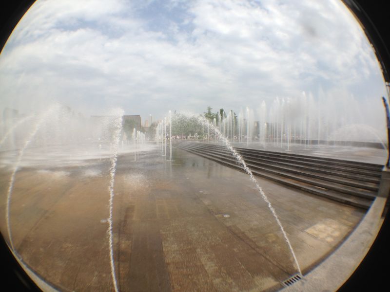 Water show in Xian